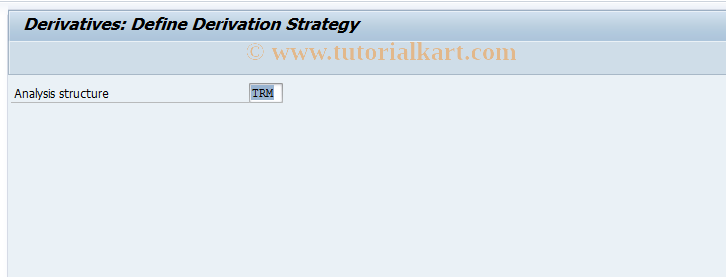 SAP TCode AFO_FOI_DER_DERIVA - FO Integ.: Derivation - Derivatives