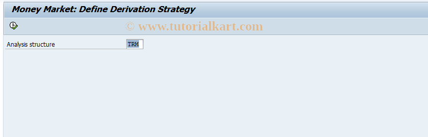 SAP TCode AFO_FOI_DER_MONEY - FO Integ.: Derivation - Money Market