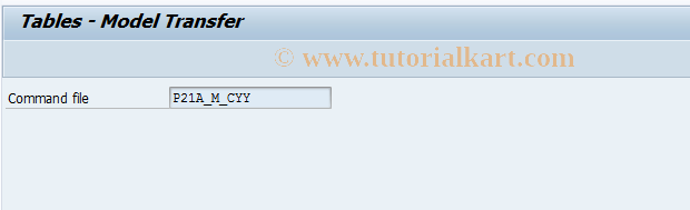 SAP TCode CMCY - Copy table entries, capacity planng.