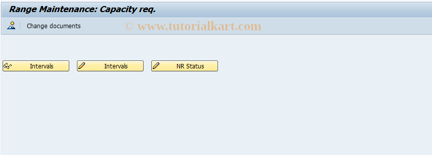 SAP TCode CO84 - Number Range for ReqmtsTrackgNumber (KBED)