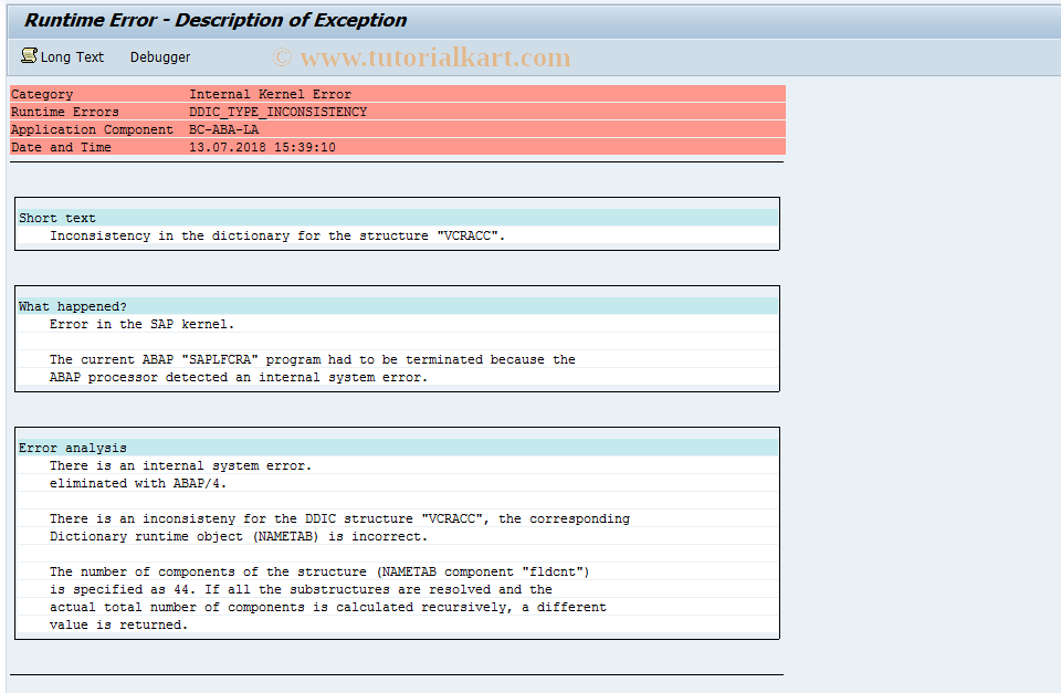 CRS3 SAP Tcode Display Credit Card Master Record Transaction Code