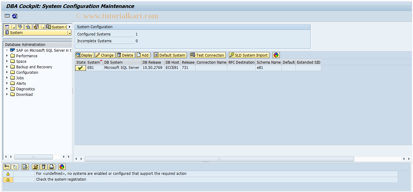 SAP TCode DB6EXL - DB6: Analyze Exclusive Lock Waits