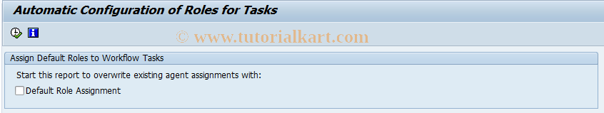 SAP TCode EHPRC_CFG_WFTASK - Assign users to WF Tasks