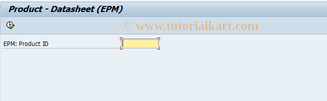 SAP TCode ESH_TAU_PD - Product - Datasheet (EPM)