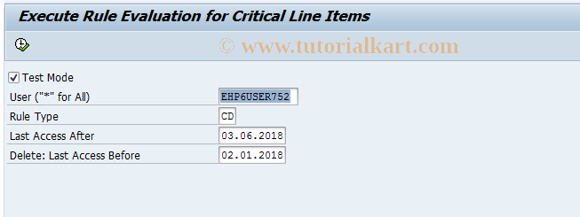 SAP TCode FCOM_ALERT_CDL - Cost Center Monitor Rule Evaluation