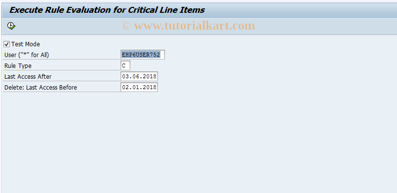 SAP TCode FCOM_ALERT_CL - Cost Center Monitor Rule Evaluation