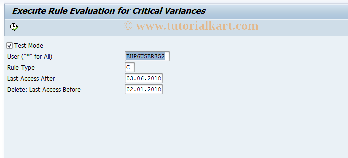 SAP TCode FCOM_ALERT_CV - Cost Center Monitor Rule Evaluation