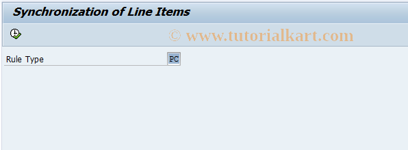 SAP TCode FCOM_LINE_SYNC_PCL - Deletion of Line Item PCL