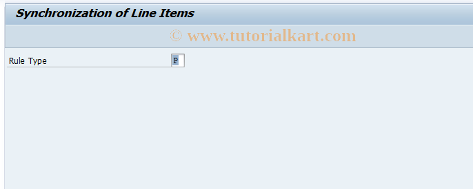 SAP TCode FCOM_LINE_SYNC_PL - Delete Line Items PL