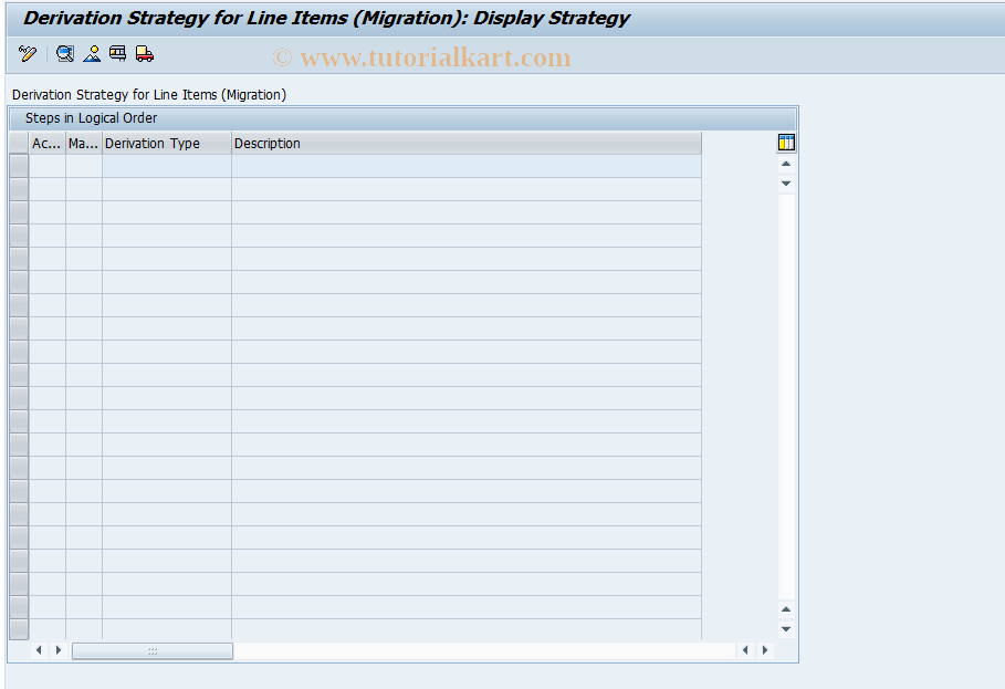 SAP TCode FMCUDERIVMIG - Derivation strategy for migration