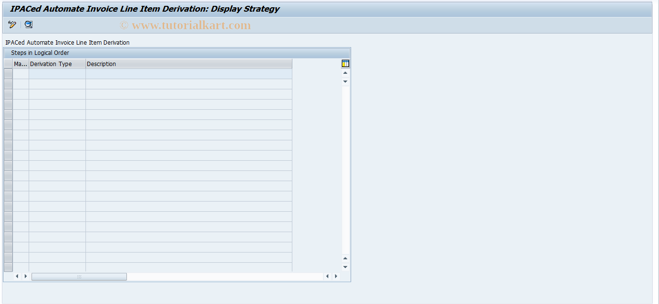 SAP TCode FMFG_IPACED_DERIV - US Fed IPACed Derivation Tool