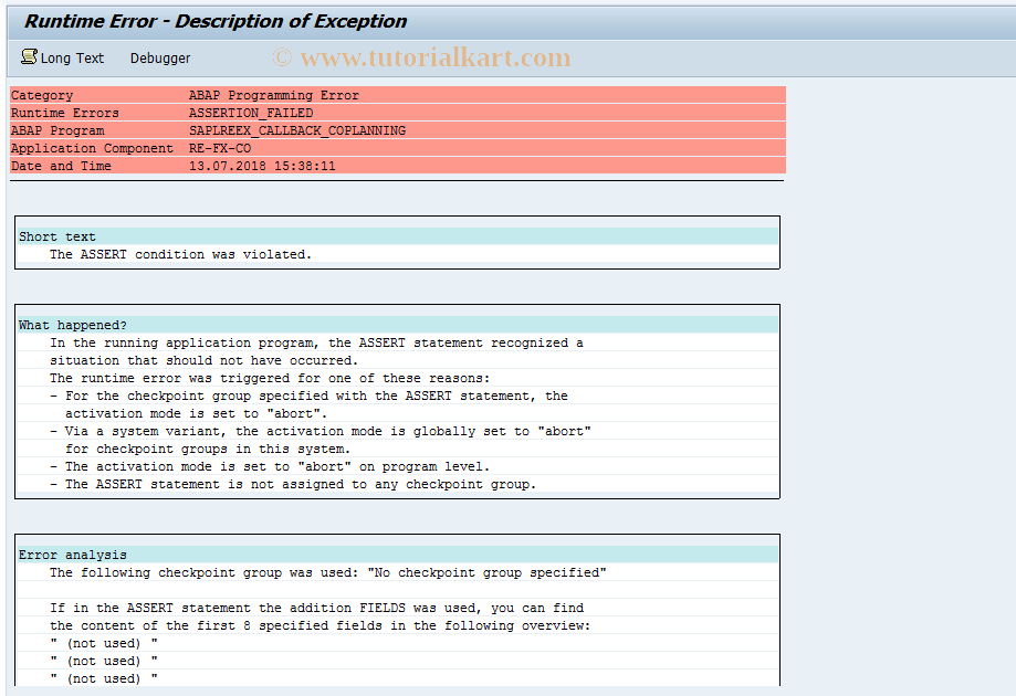 FOKE SAP Tcode Display Cost Element Planning Layout Transaction Code