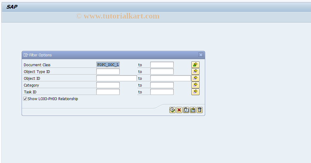 SAP TCode FOPC_DOC_MONITOR - MIC Documents