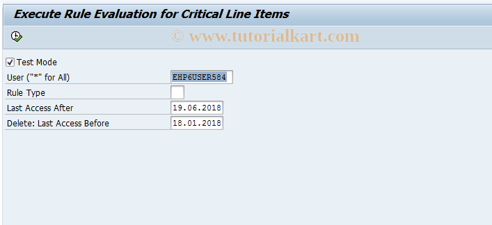 SAP TCode FPB_MON_LINE - Evaluation for Line Items