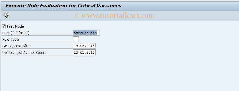 SAP TCode FPB_MON_VAR - Evaluation for Critical Variance