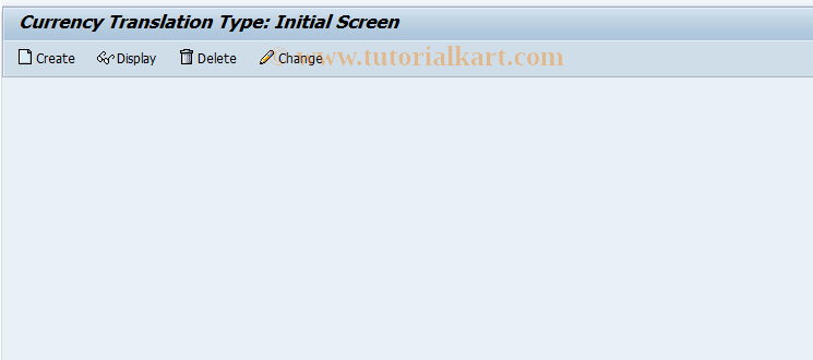 SAP TCode IMCC - IM Summarization: Curr. transl. type