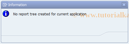 SAP TCode JBWA - Access Report Tree