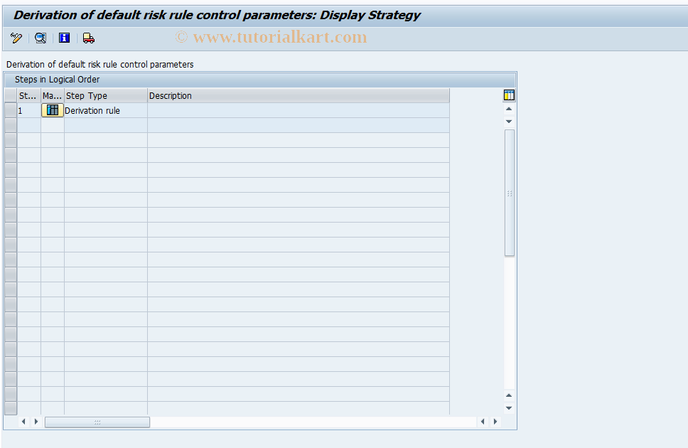 SAP TCode KLABL_LO - Derivation of DRR for Loan