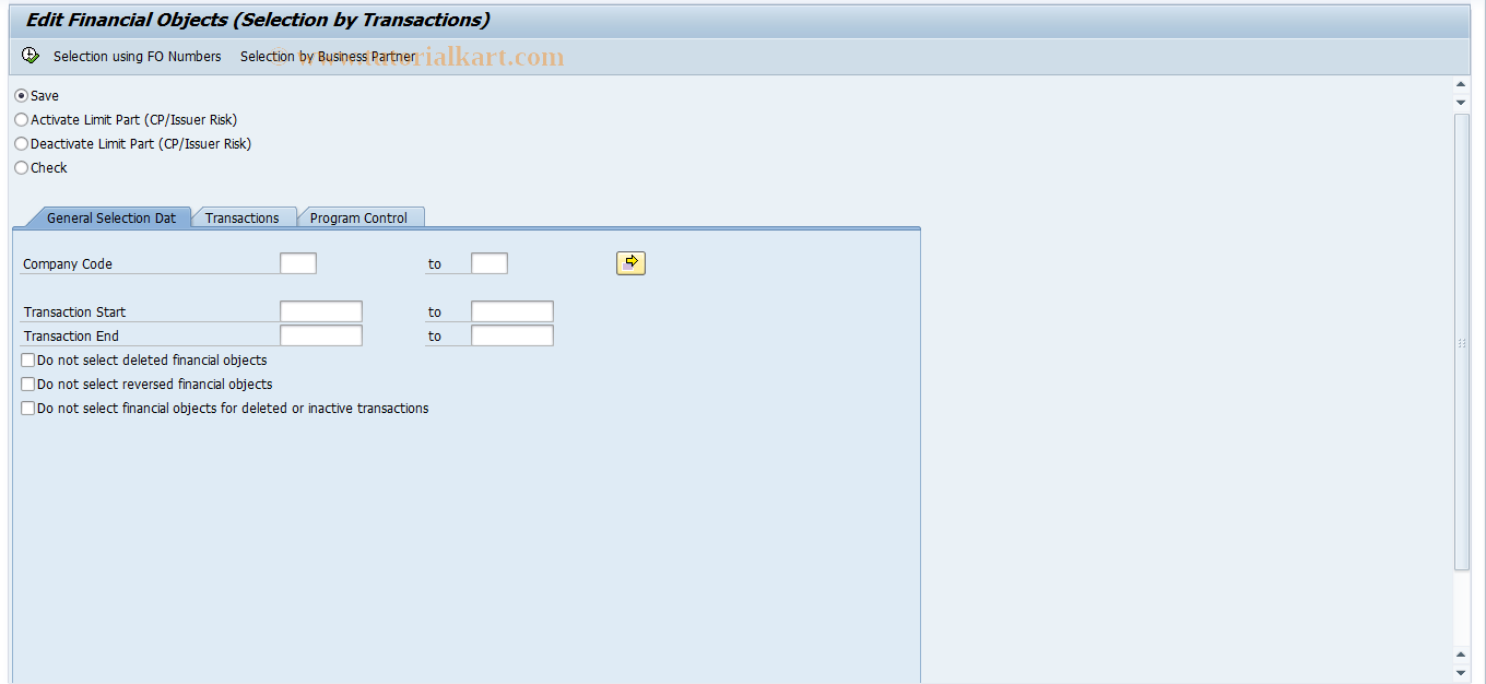 klmassupd-vt-old-sap-tcode-mass-processing-of-financial-objects