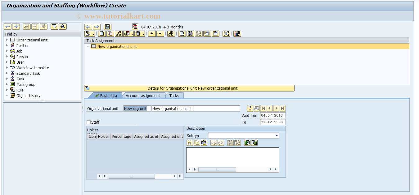 SAP TCode LSO_PSVQ - Create Training Provider