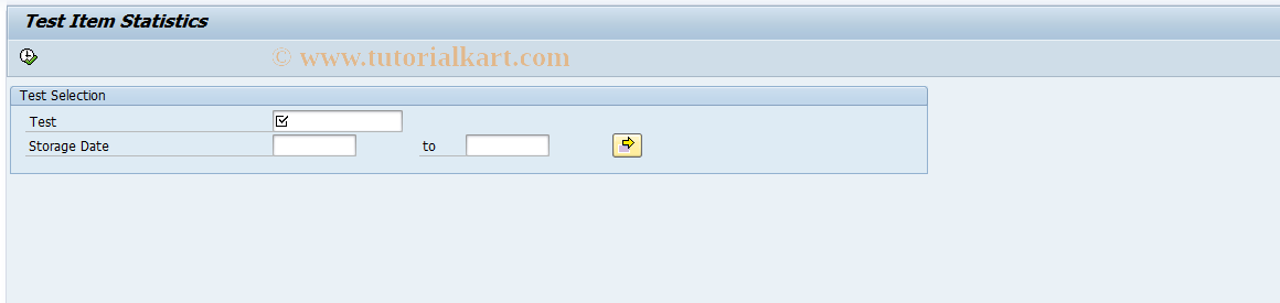 SAP TCode LSO_TAC_ITEMSTAT - Results Overview: Item Statistics