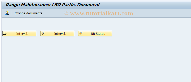 SAP TCode LSO_TP_C - LS: Participation Document