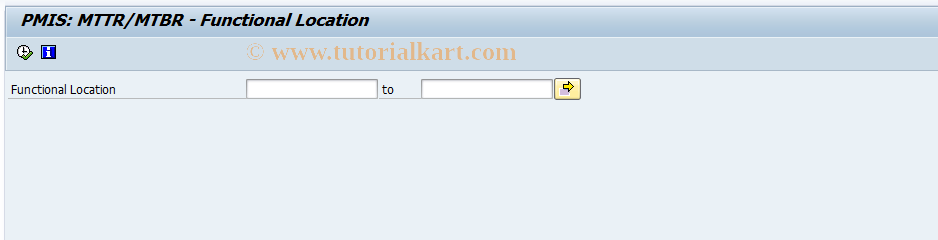 SAP TCode MCJC - FunctLoc: Mean Time Between Repair