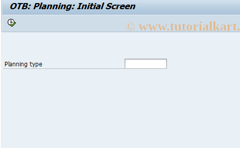 SAP TCode MCO8 - Change OTB Planning