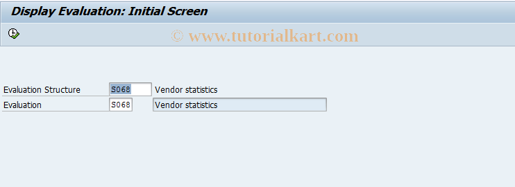 SAP TCode MCX3 - QMIS: Display Evaluation