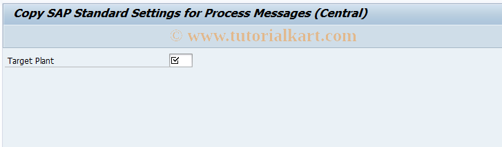 SAP TCode O28C - Copy SAP Messages (Central)