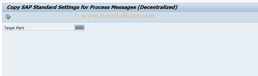 SAP TCode O29C - Copy SAP Messages (Decentralized)