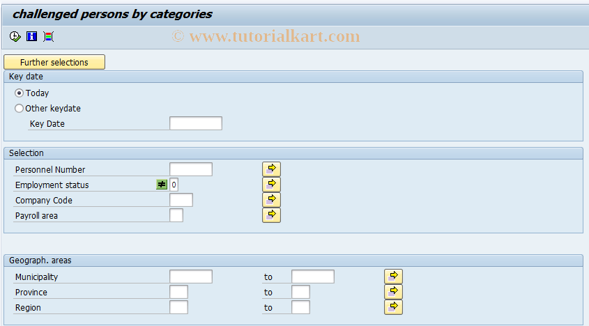 SAP TCode PC00_M15_CNTDISXCAZ - Challenged employees by category