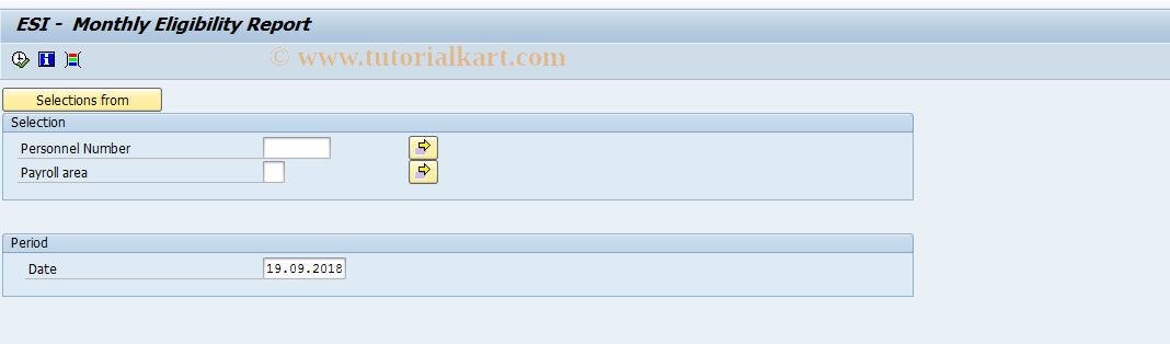 SAP TCode PC00_M40_ESIU - Utility Program for ESI