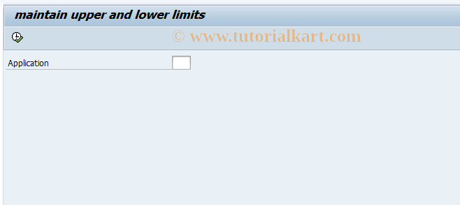 SAP TCode PRC_CONDLIMIT - maintain upper and lower limit