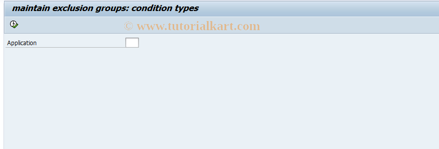 SAP TCode PRC_EXCL_GROUP - maintain exclusion group (cond.type)