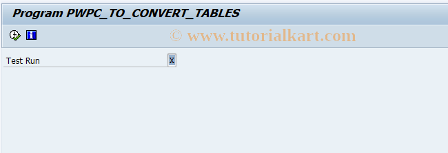 SAP TCode PWPC - Convert Column Framework