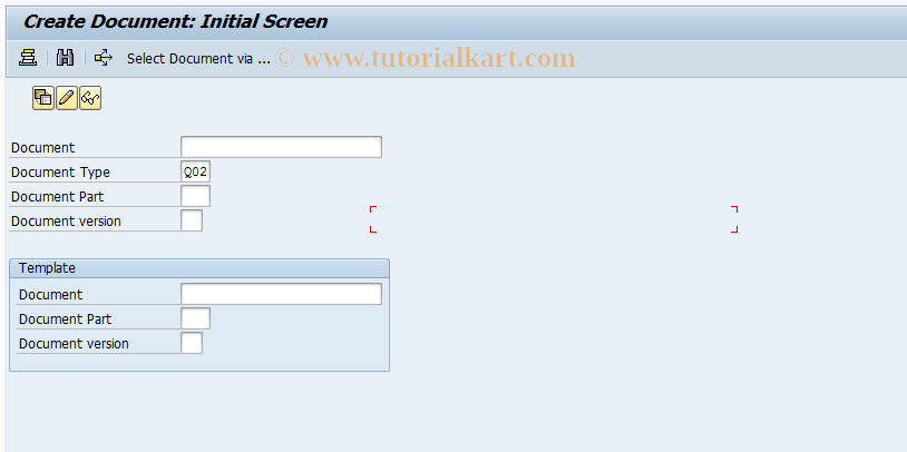 SAP TCode QV11 - Create technical delivery terms