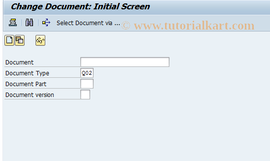 SAP TCode QV12 - Change technical delivery terms