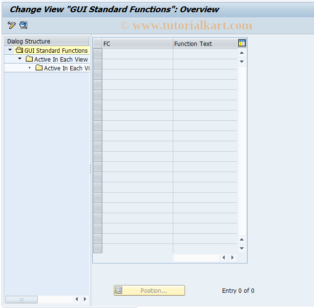 SAP TCode REAT0008 - AM: CUA Standard Functions