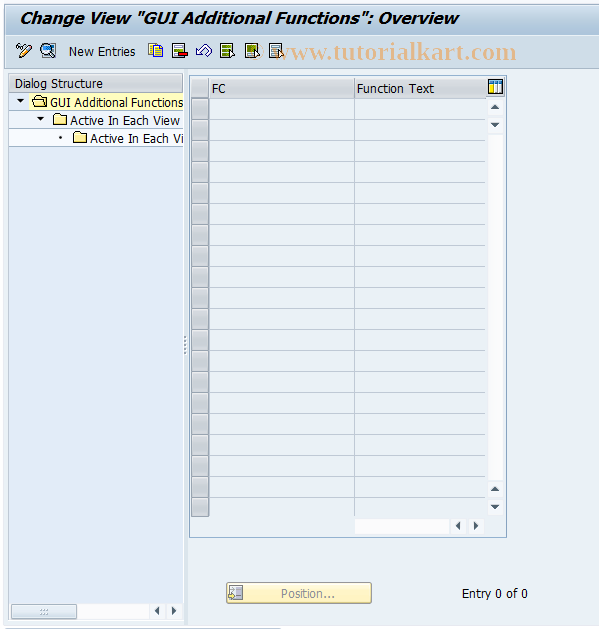 SAP TCode REAT0009 - AM: CUA Additional Functions