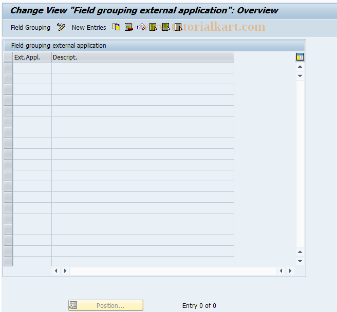 SAP TCode REAT0105 - AM: Field Modification per External