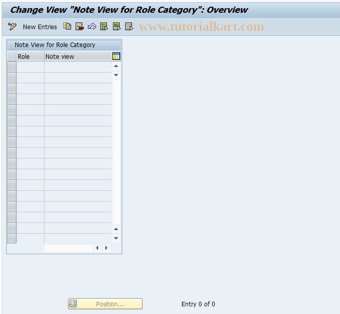 SAP TCode REBDAO0106 - AO:Assignment Obj Part --> Notice ID