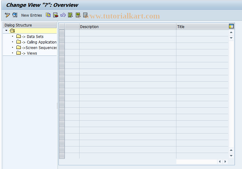 SAP TCode REBDBU0013 - BU: Role Categories