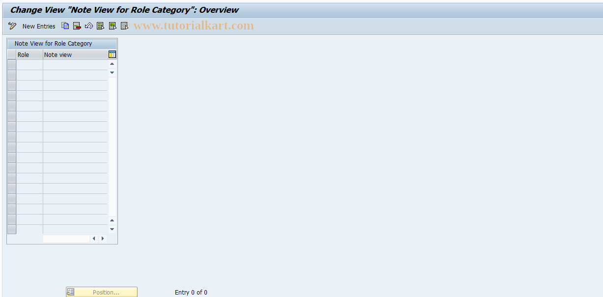 SAP TCode REBDRO0106 - RO: Assign. Object Part --> NoticeID