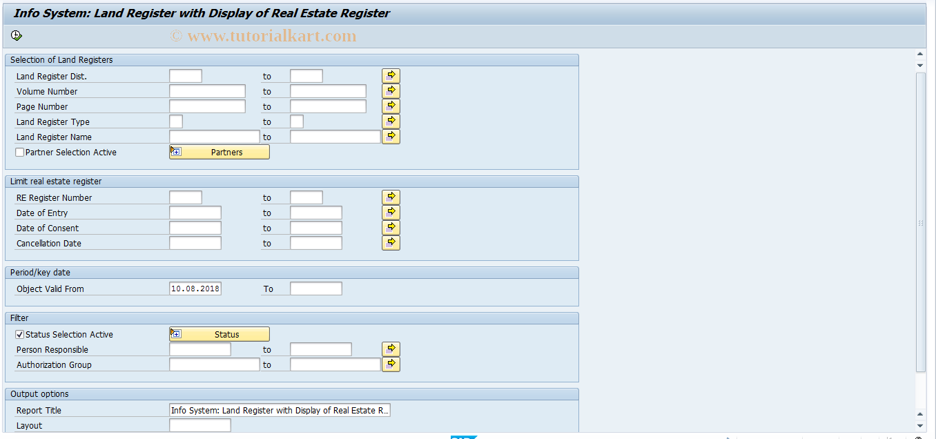 reislrrg-sap-tcode-infosystem-land-reg-w-re-register-transaction-code