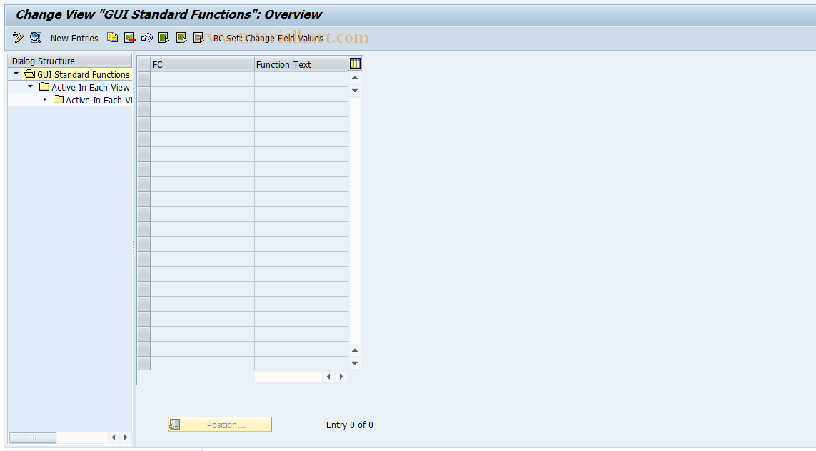 SAP TCode RELML00008 - L0: CUA Standard Functions