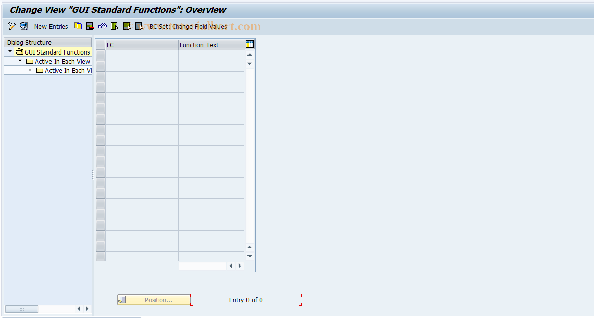 SAP TCode RELML10008 - L1: CUA Standard Functions