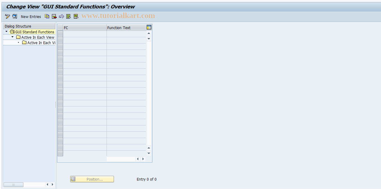 SAP TCode RELML30008 - L3: CUA Standard Functions