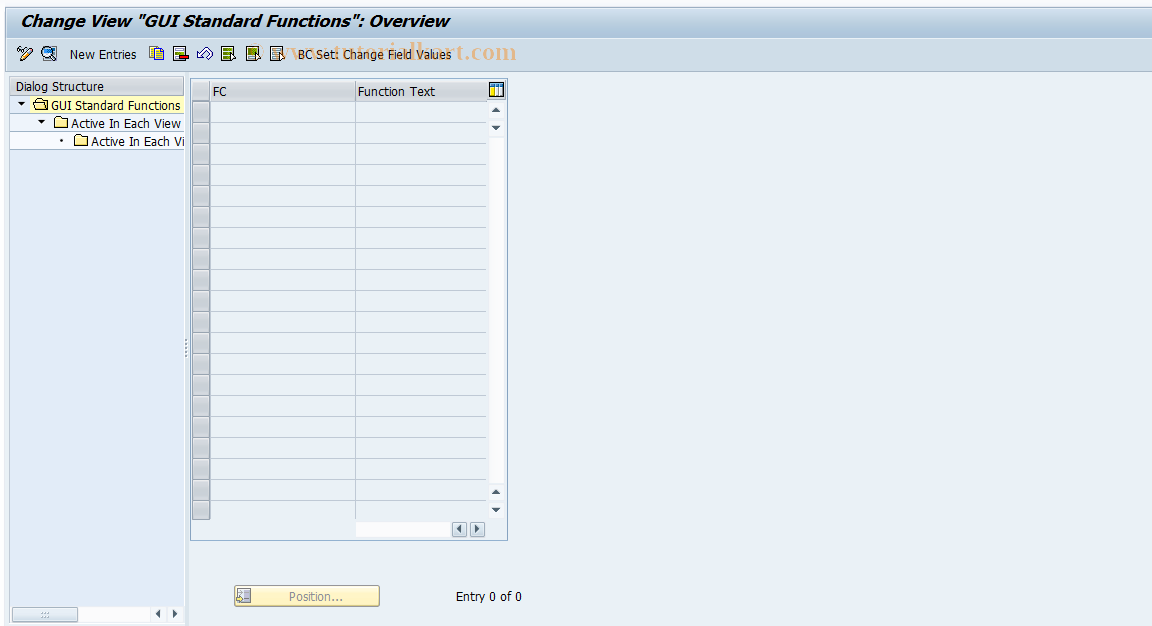 SAP TCode RELML40008 - L4: CUA Standard Functions