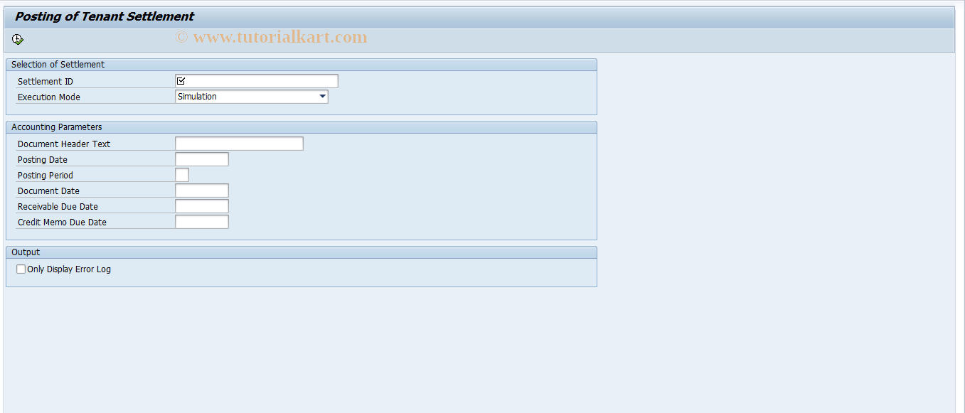 rescbctn-sap-tcode-posting-of-tenant-settlement-transaction-code